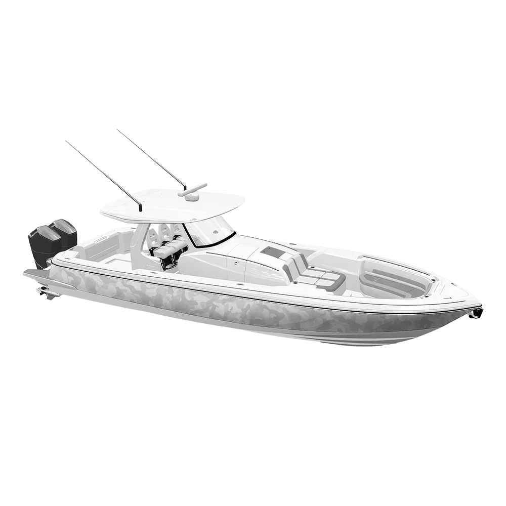 Ragged Elite White Yacht Wraps