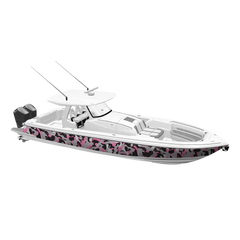 Ragged Pink Tiger Yacht Wraps