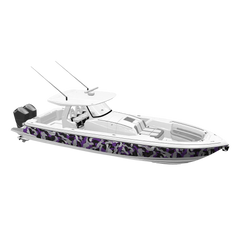 Ragged Purple Tiger Yacht Wraps