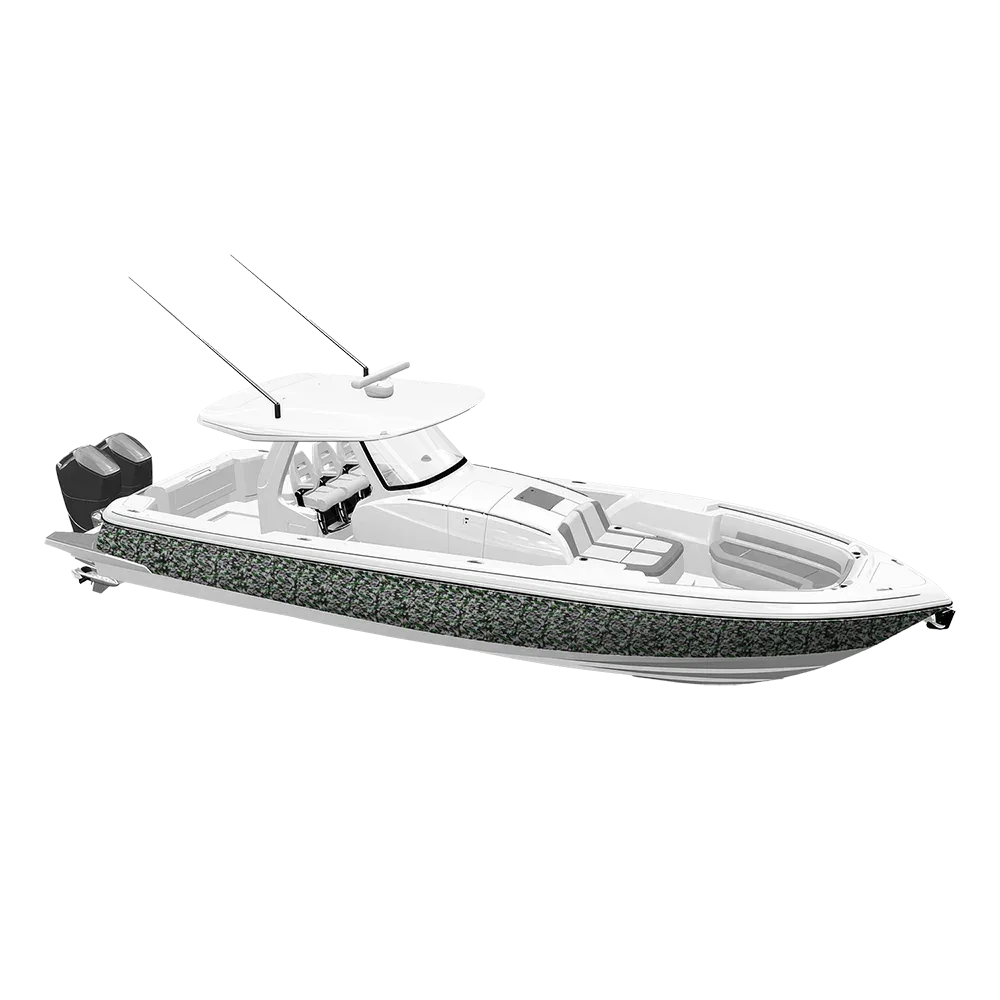 Classic Green Tiger Yacht Wraps