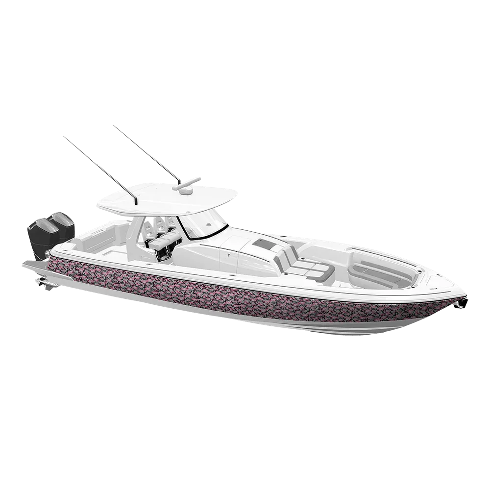 Classic Pink Tiger Yacht Wraps
