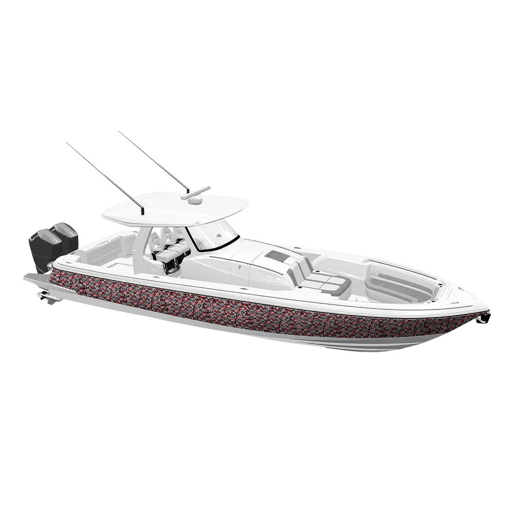 Classic Red Tiger Yacht Wraps