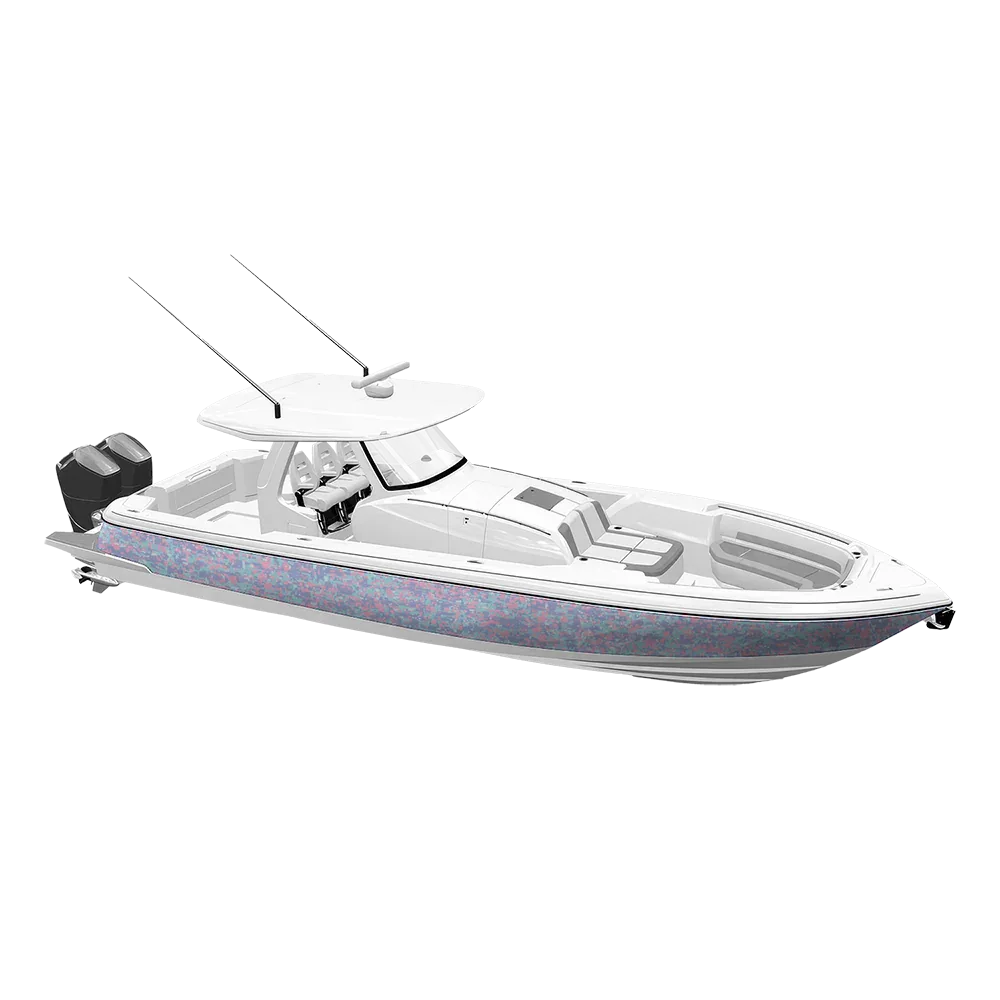 Digital Cotton Candy Yacht Wraps
