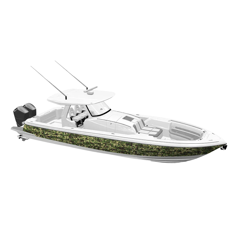 Digital Jungle Yacht Wraps