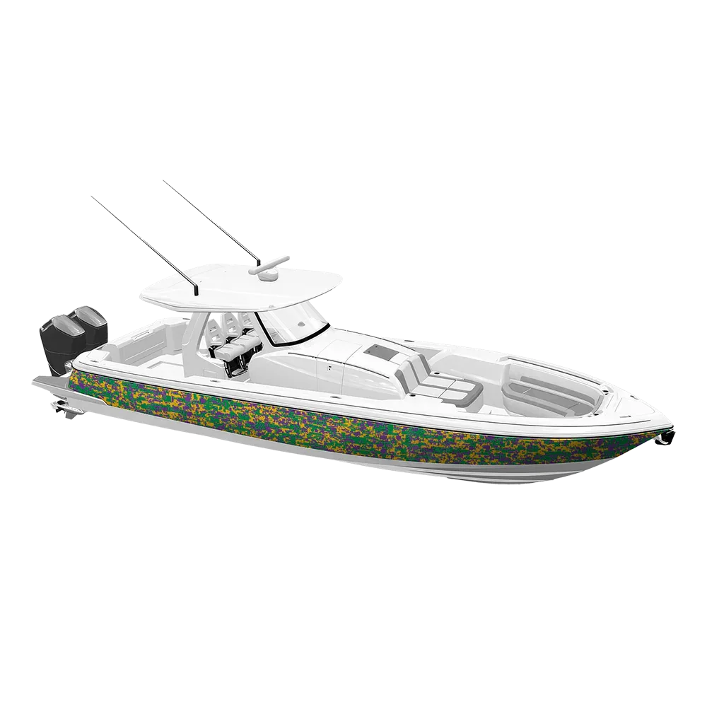 Digital Mardi Gras Yacht Wraps