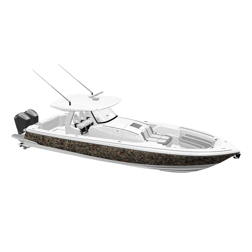 Digital Militant Red Yacht Wraps