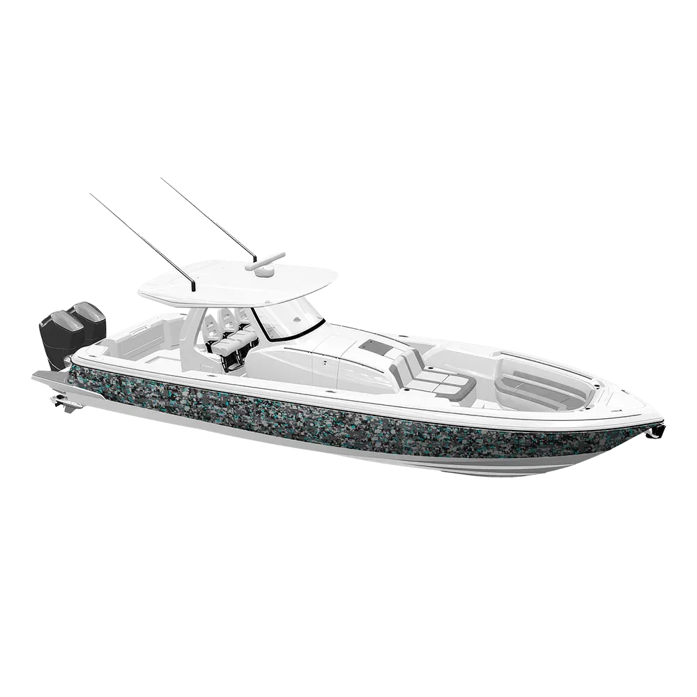 Digital Urban Tiffany Blue Yacht Wraps
