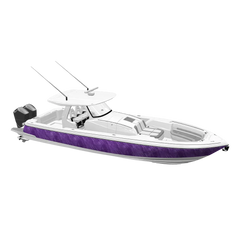 Realtree Fishing Purple Yacht Wraps