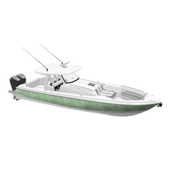 Realtree WAV3 Lime Green Yacht Wraps