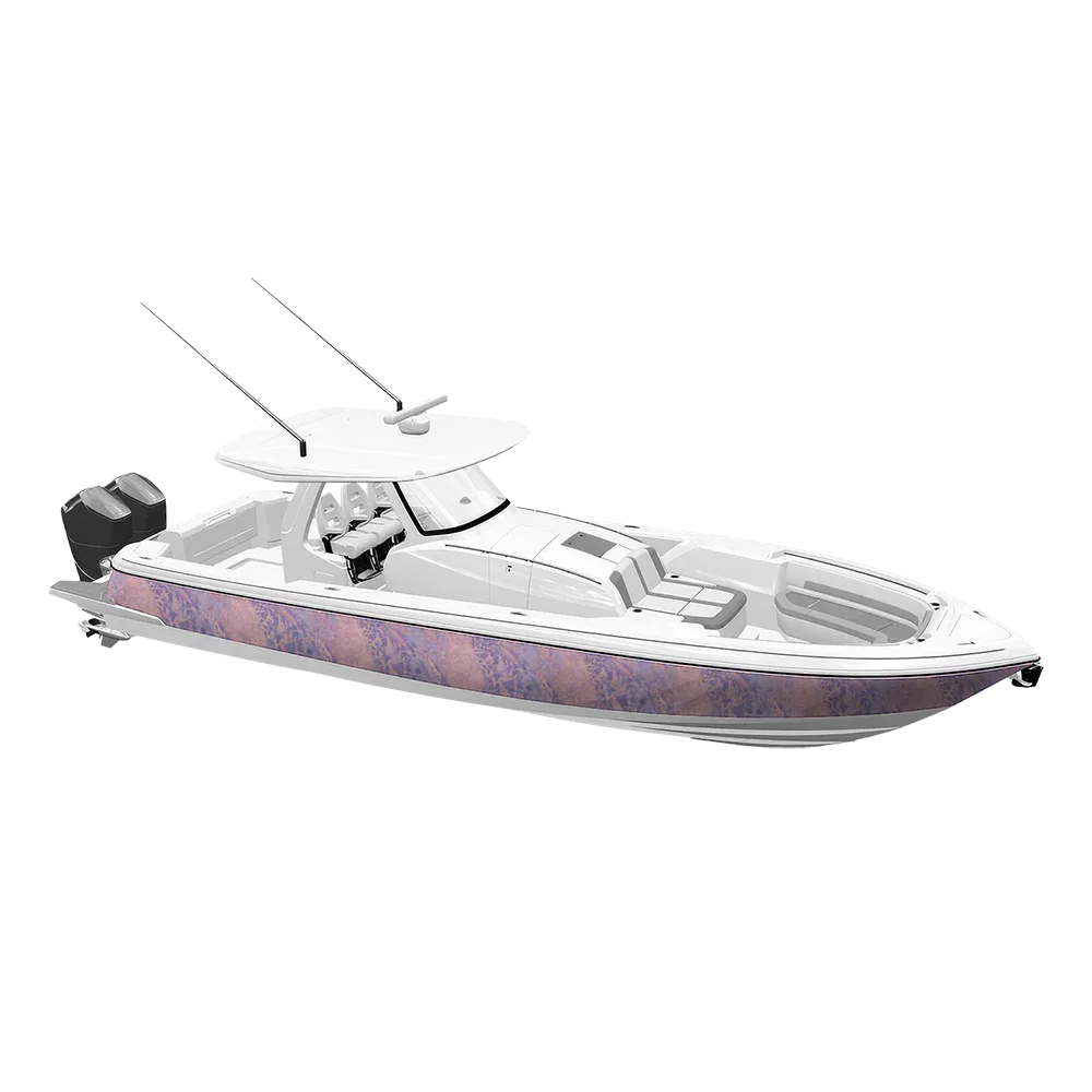 Realtree WAV3 Purple Rose Yacht Wraps
