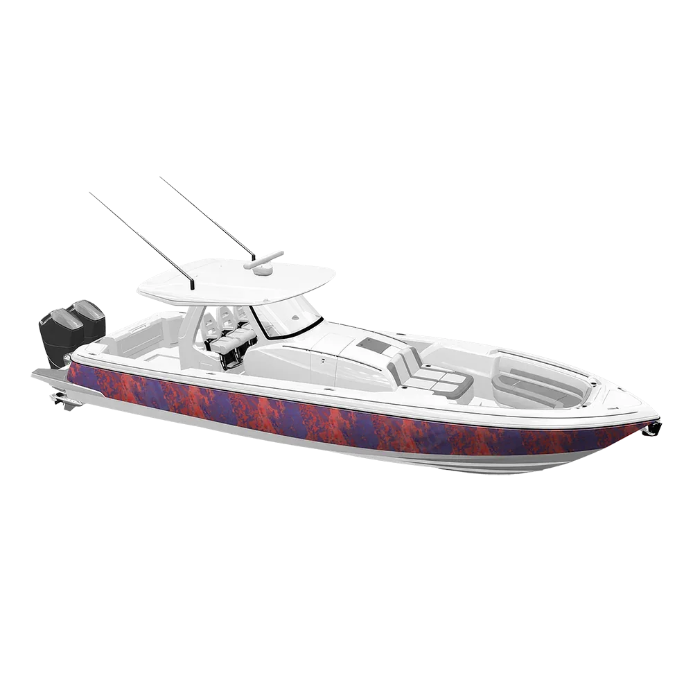 Realtree WAV3 Red Blue Yacht Wraps