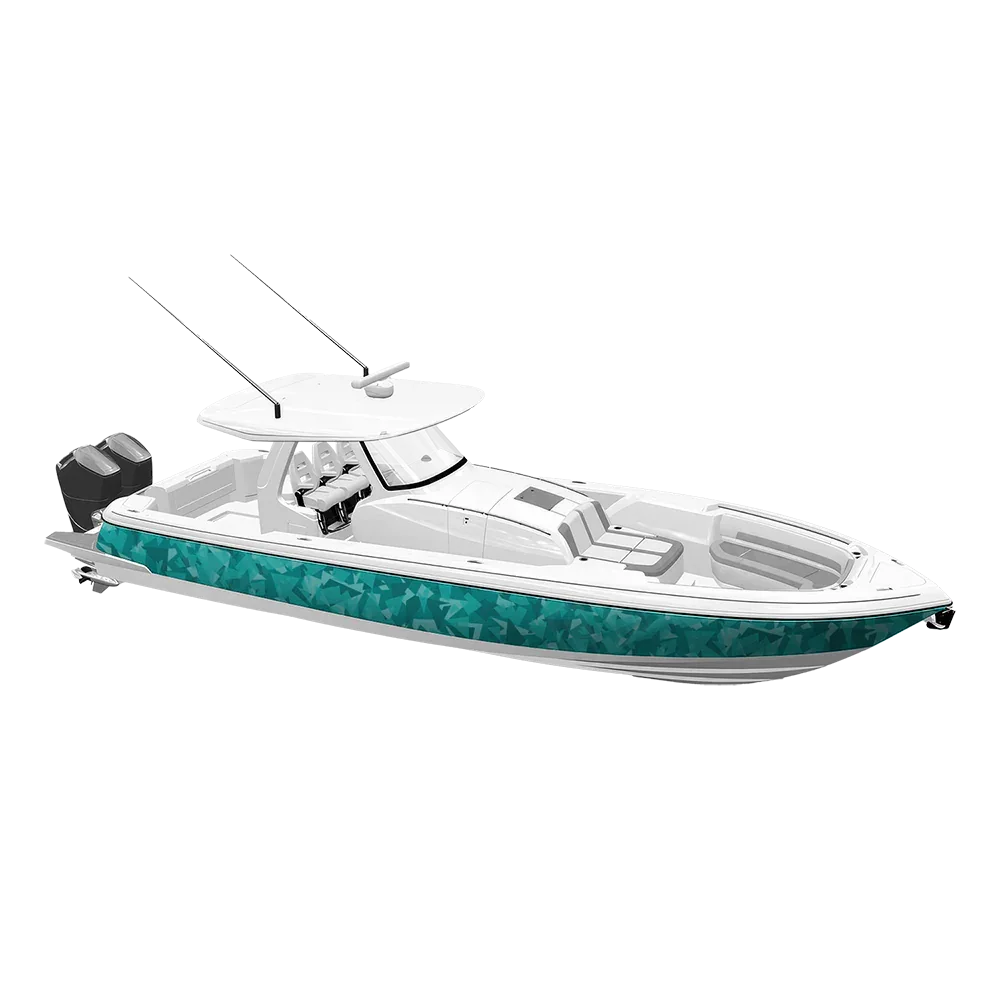 Shattered Elite Tiffany Blue Yacht Wraps