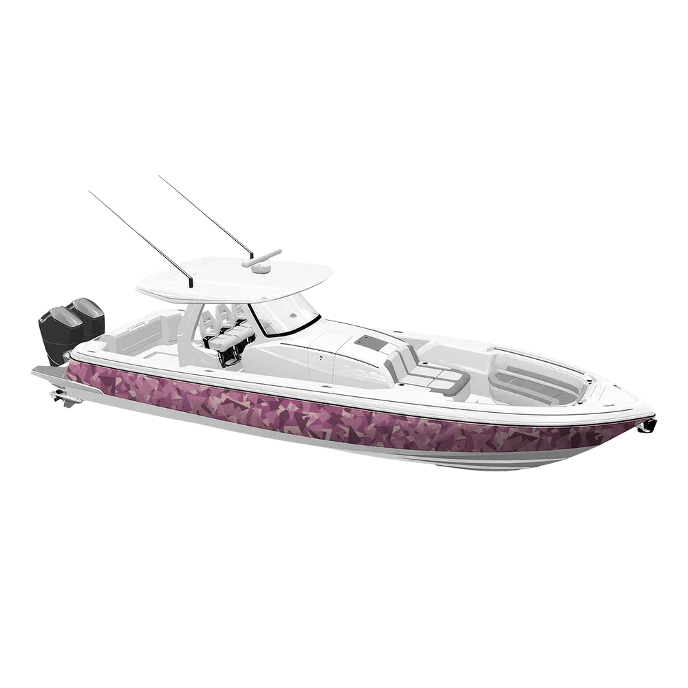 Shattered Floral Yacht Wraps