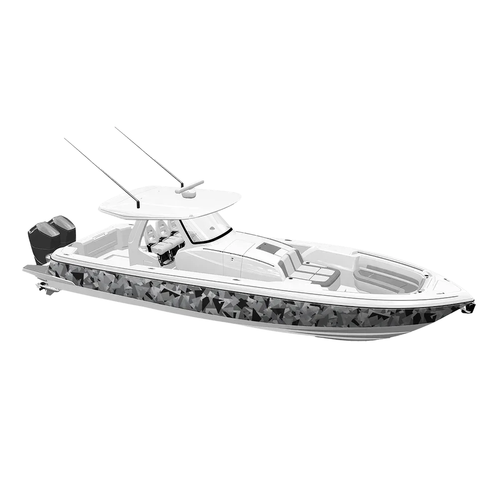 Shattered Urban Night Yacht Wraps