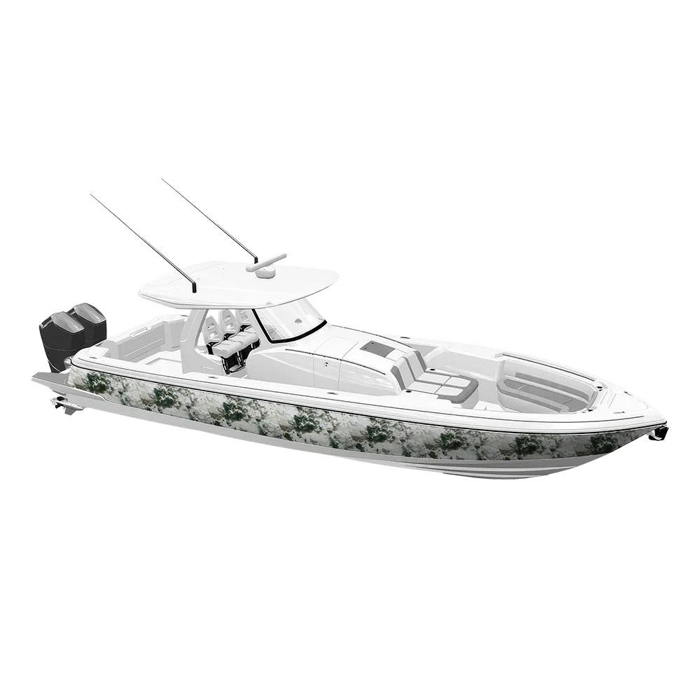 Substrate Snow Spruce Yacht Wraps