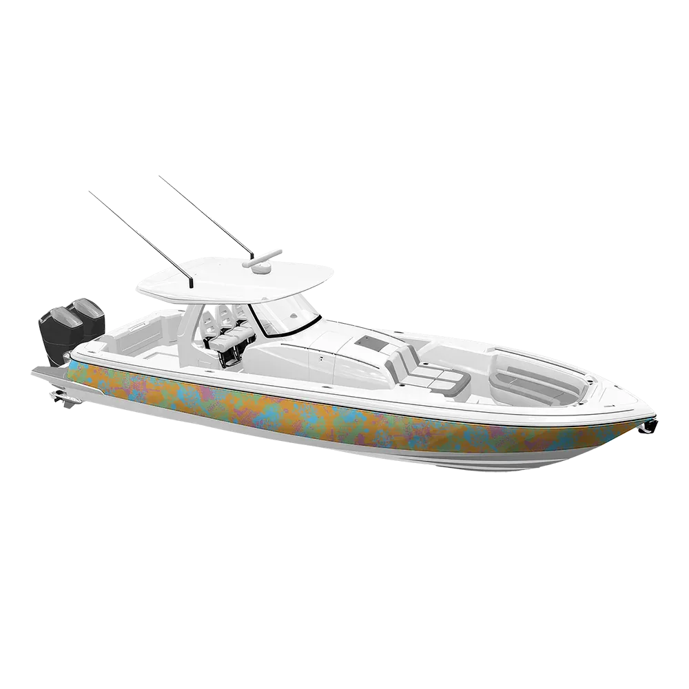 Tire Splatter Sherbert Yacht Wraps