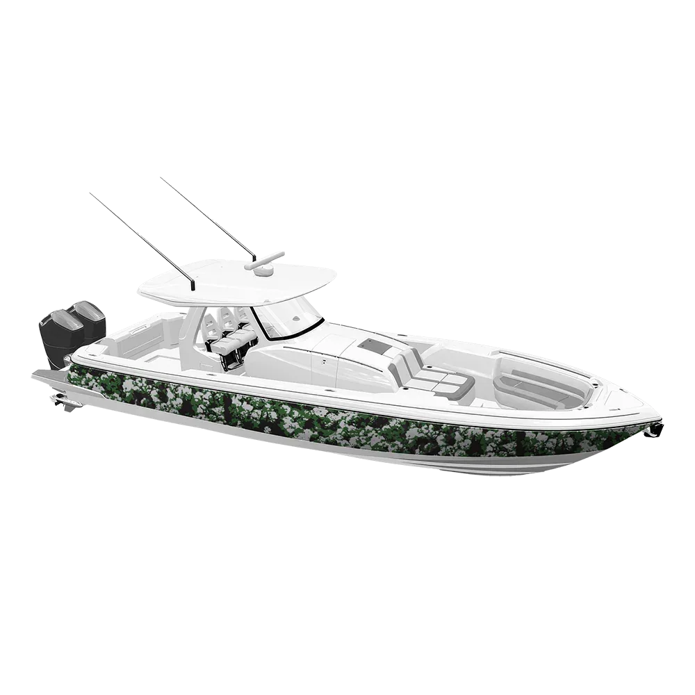 Treetop Green Tiger Yacht Wraps