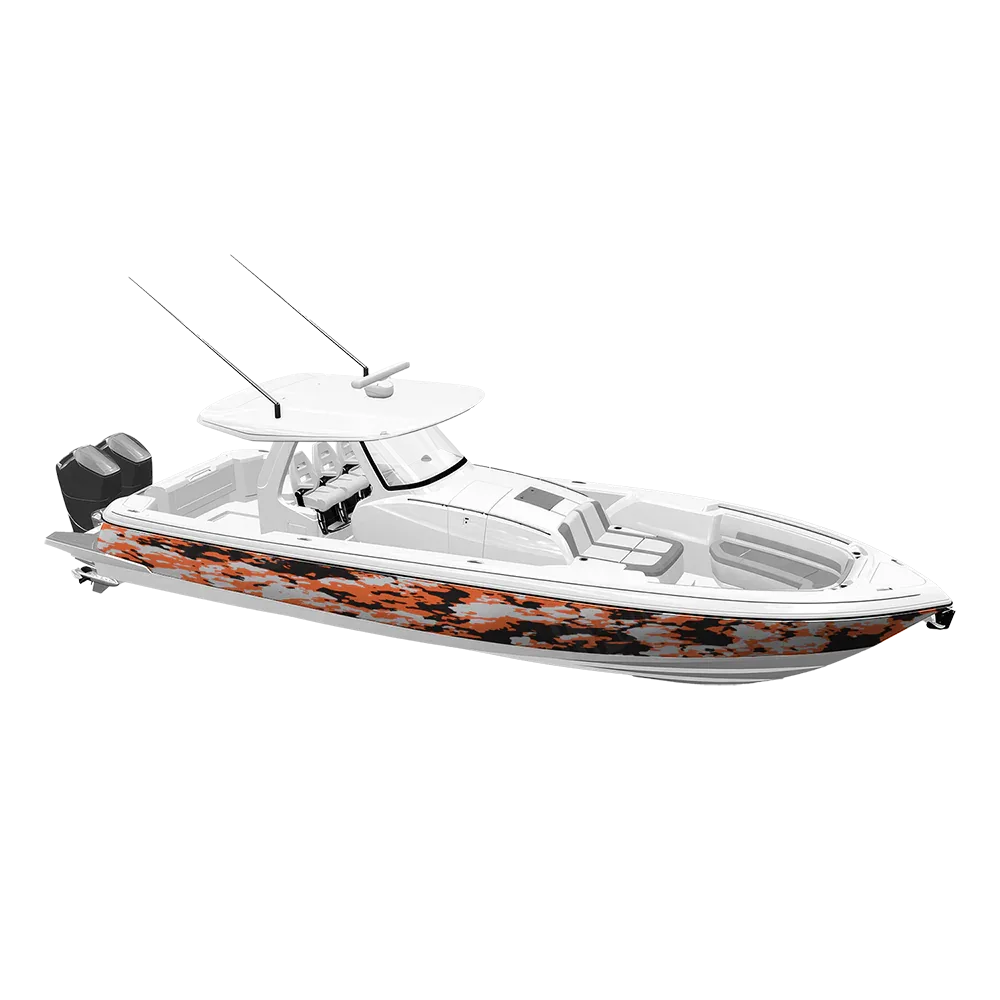 Treetop Orange Tiger Yacht Wraps