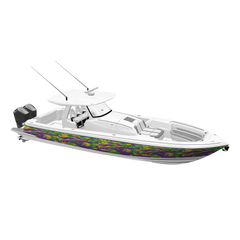 Vietnam Tiger Stripe Mardi Gras Yacht Wraps
