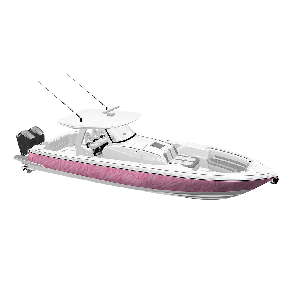 Fun Stripe Elite Pink Yacht Wraps