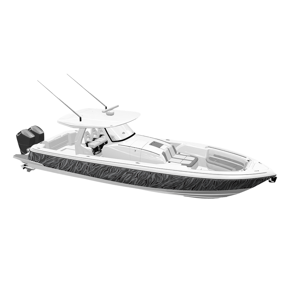 Fun Stripe Midnight Yacht Wraps