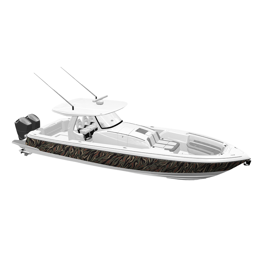 Fun Stripe Militant Copper Yacht Wraps