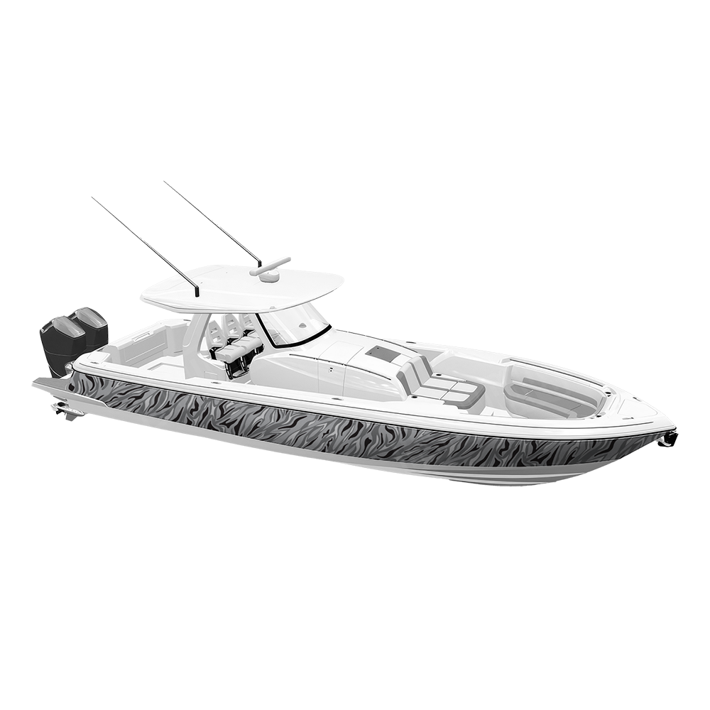 Fun Stripe Urban Night Yacht Wraps