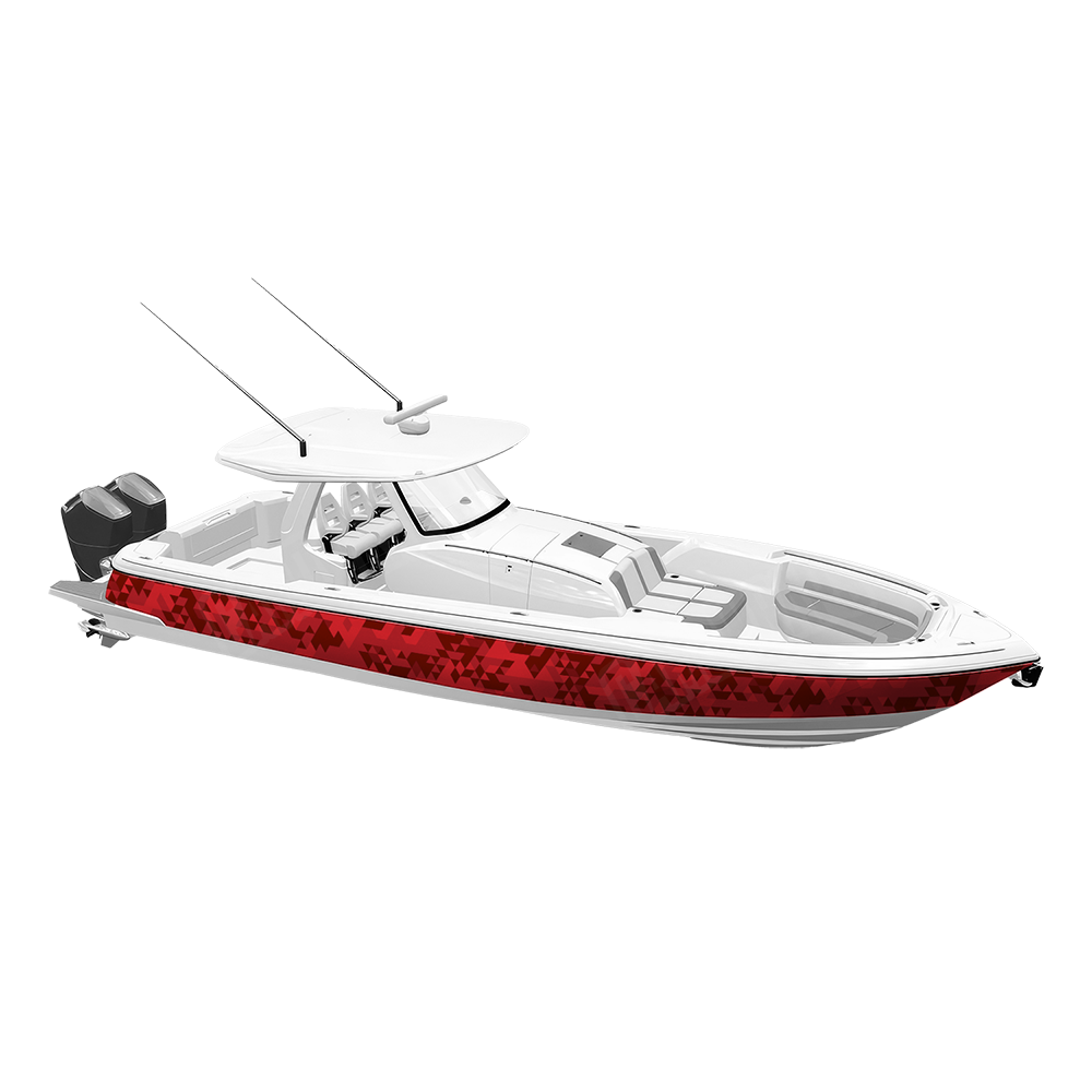Triangle Elite Red Yacht Wraps