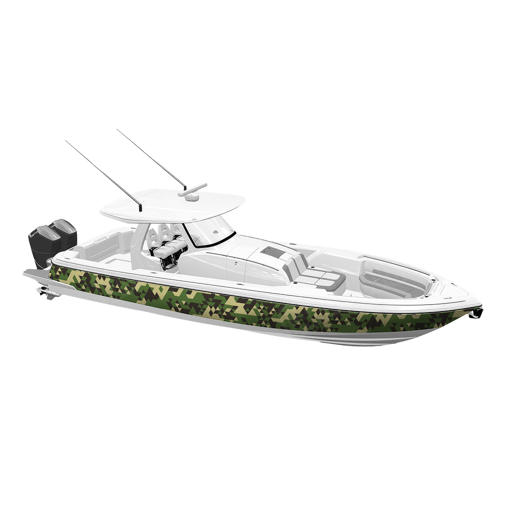 Triangle Jungle Yacht Wraps
