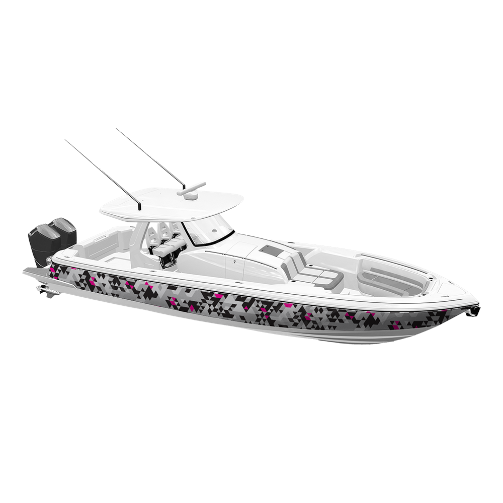 Triangle Urban Magenta Yacht Wraps