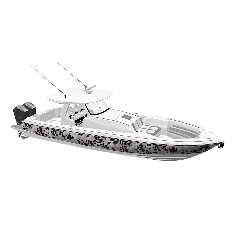 Triangle Urban Pink Yacht Wraps