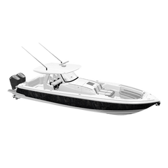 Just Hunt Deceptive Camo Darkened Yacht Wraps