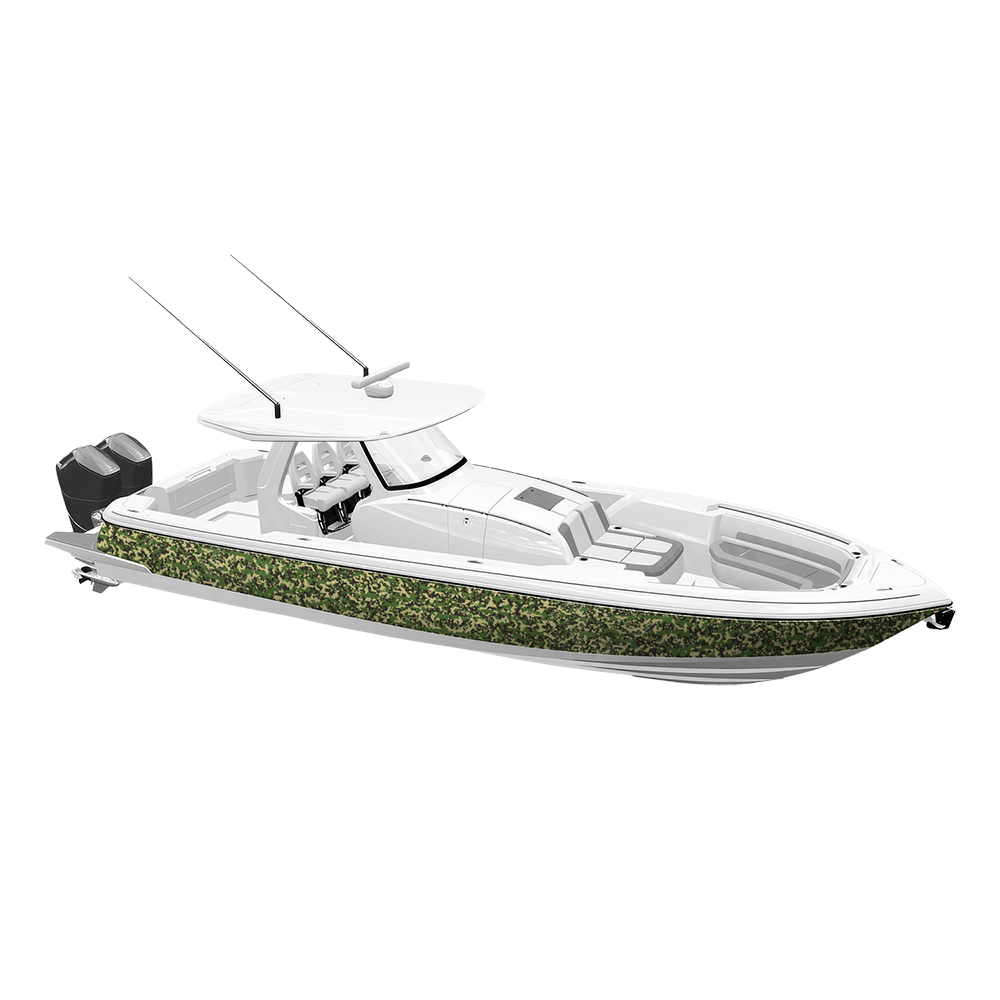 Triangle Jungle Yacht Wraps