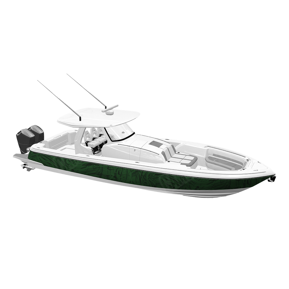 Liquid Smoke Elite Green Yacht Wraps