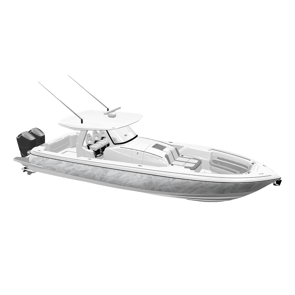 Sharp Elite White Yacht Wraps