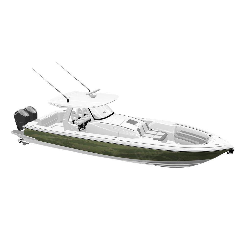 Shredded Army Green Yacht Wraps