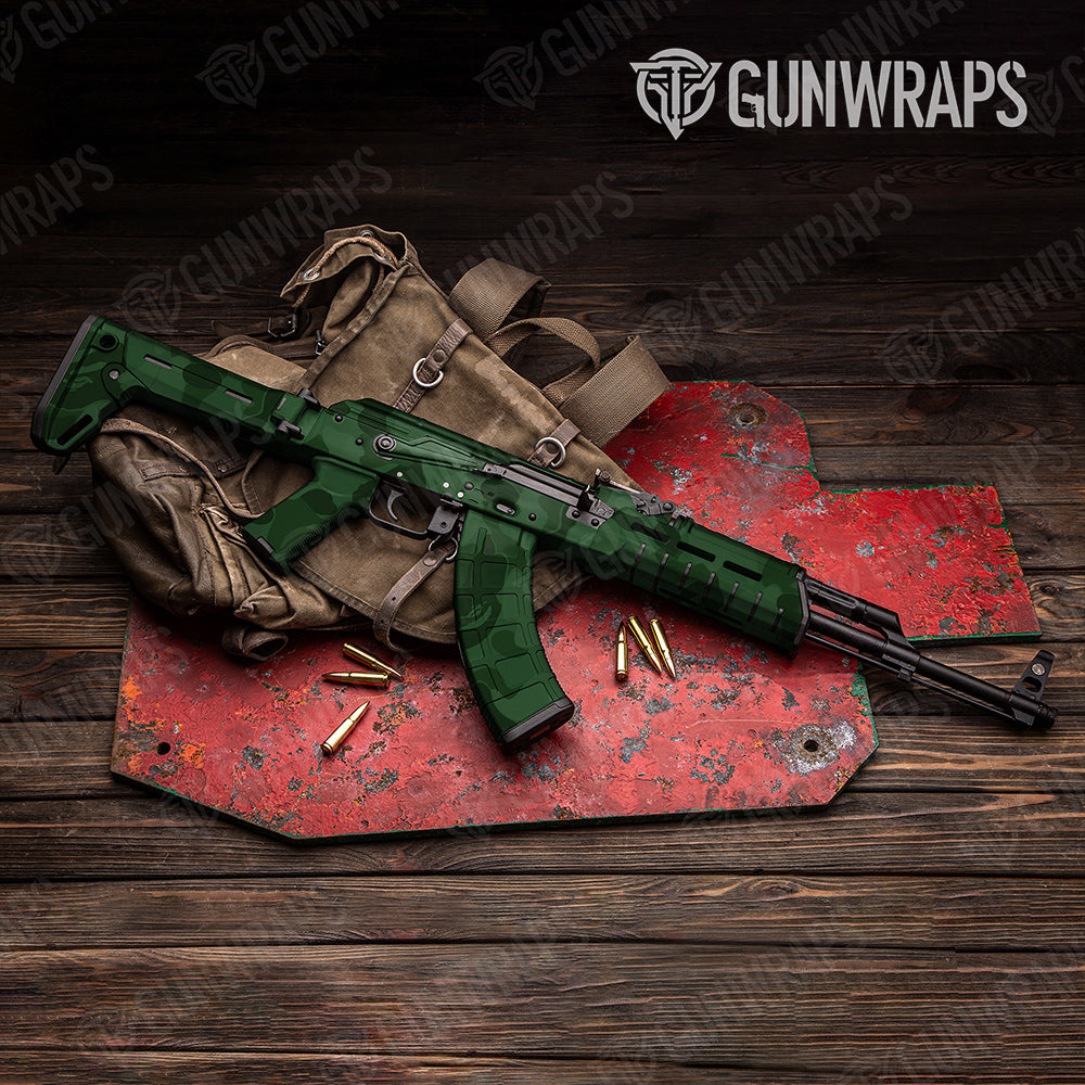 Bape Elite Green AK-47 Gun Skin Vinyl Wraps