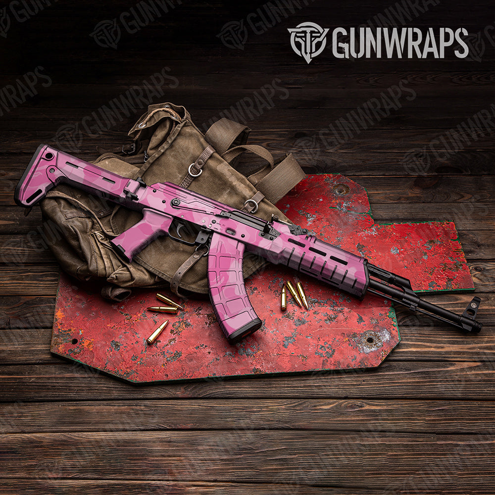 Bape Elite Pink AK-47 Gun Skin Vinyl Wraps