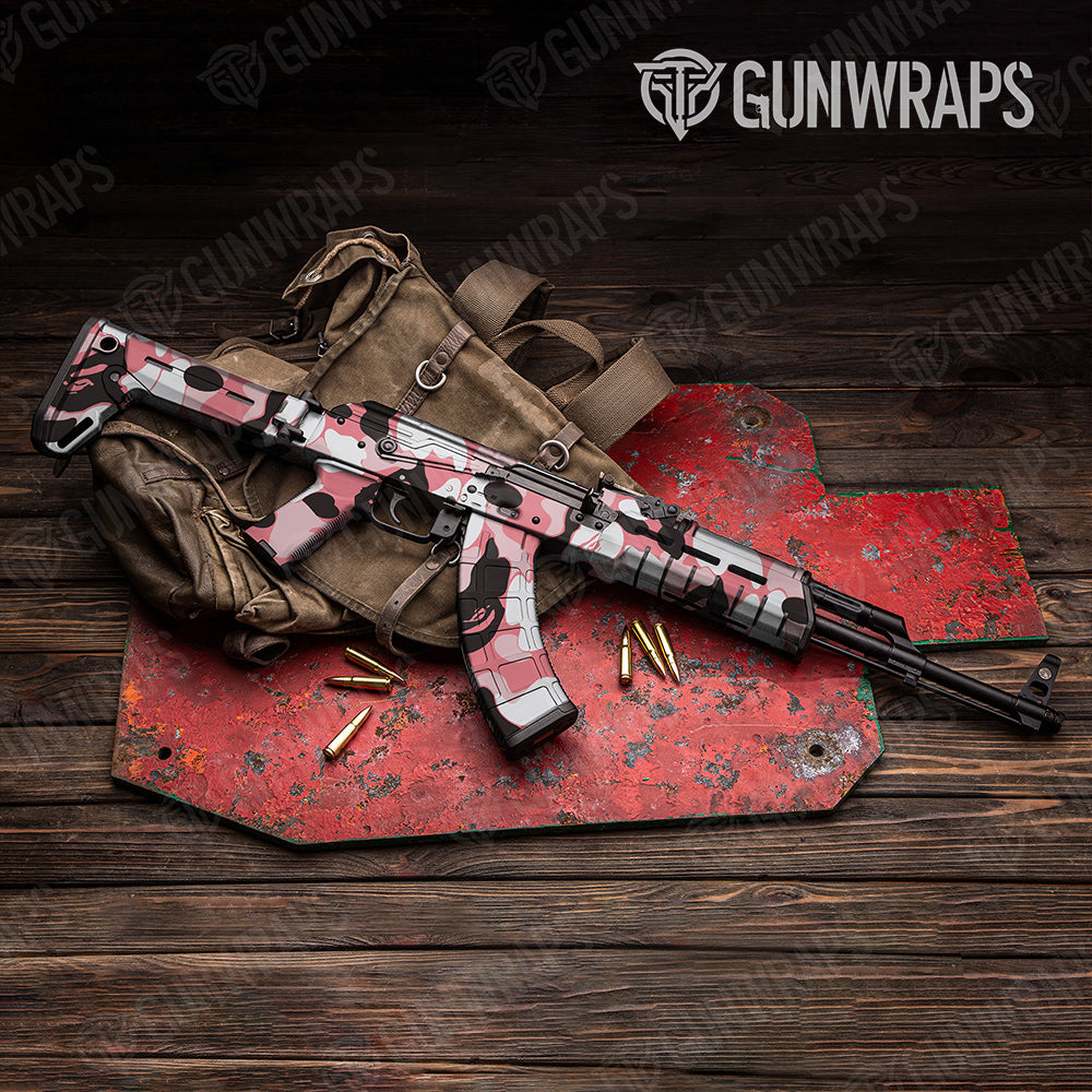 Bape Pink AK-47 Gun Skin Vinyl Wraps