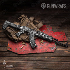 Prym1 Camo Black Ice AK-47 Gun Skin Vinyl Wraps