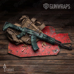 Prym1 Camo Blue Haze AK-47 Gun Skin Vinyl Wraps