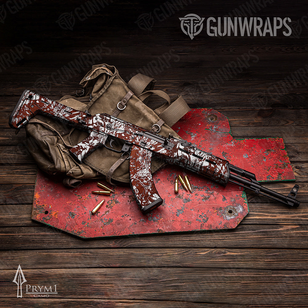 Prym1 Camo Fire and Ice AK-47 Gun Skin Vinyl Wraps