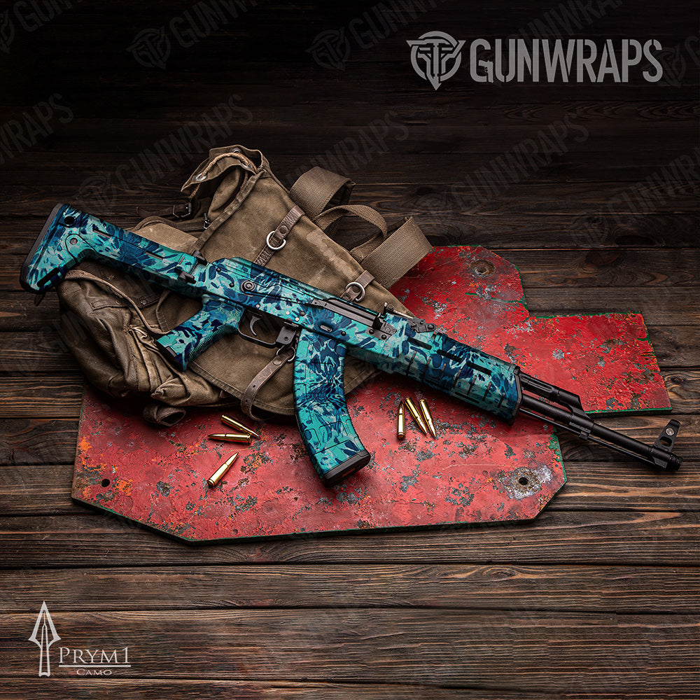Prym1 Camo Sea Breeze AK-47 Gun Skin Vinyl Wraps