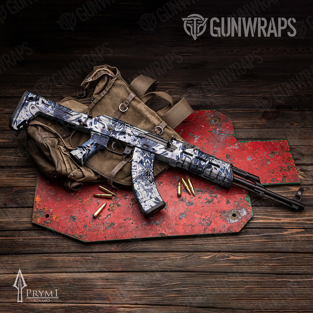 Prym1 Camo Sleet AK-47 Gun Skin Vinyl Wraps