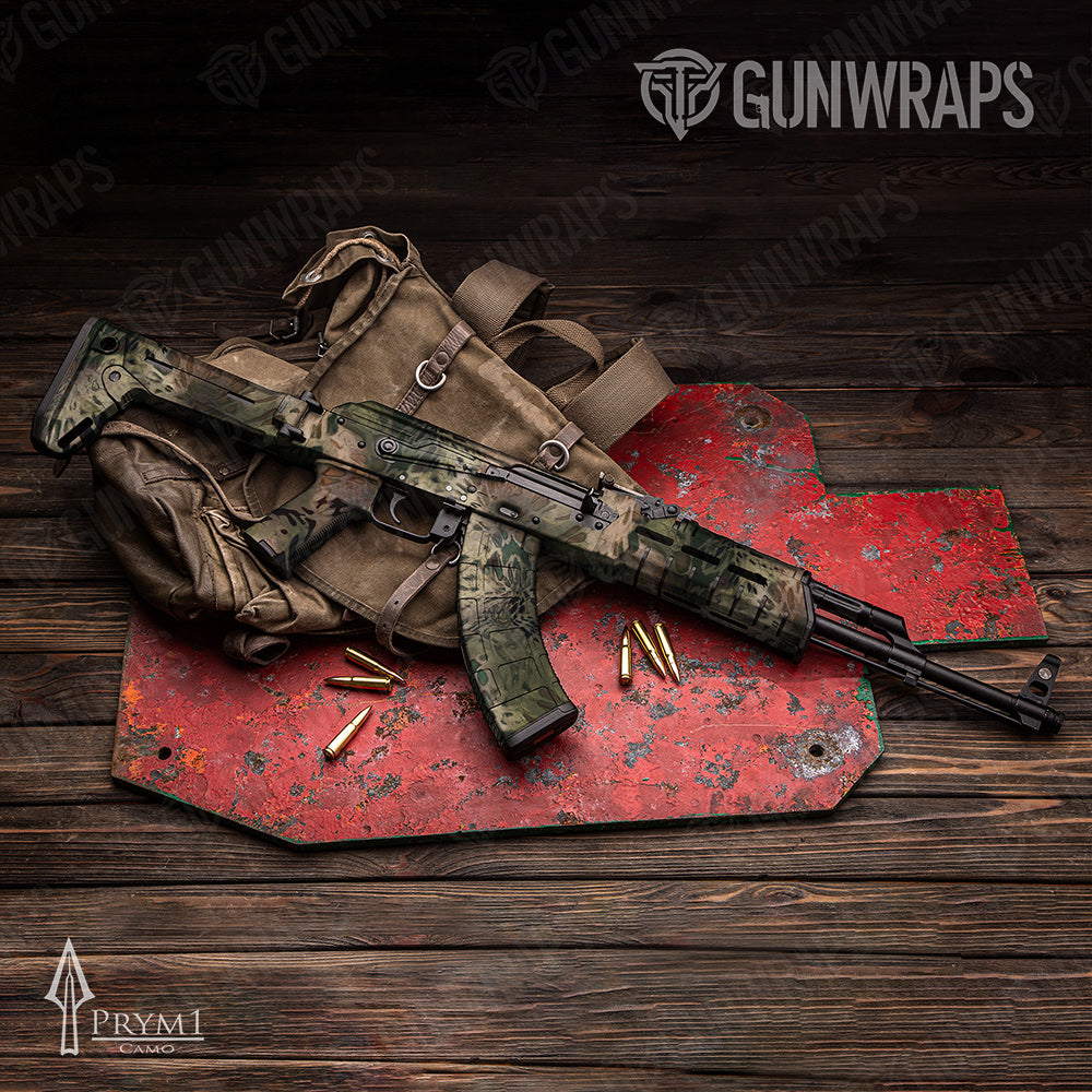 Prym1 Camo Throw Back AK-47 Gun Skin Vinyl Wraps