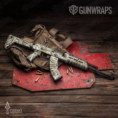 Prym1 OS Brown AK-47 Gun Skin Vinyl Wraps