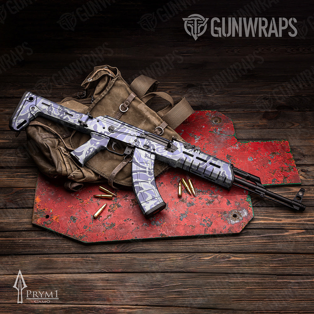 Prym1 OS Lavendar AK-47 Gun Skin Vinyl Wraps