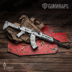 Prym1 OS Light Gray AK-47 Gun Skin Vinyl Wraps