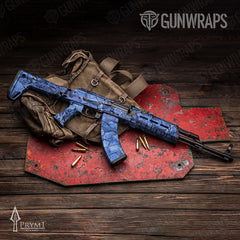 Prym1 Stream Blue AK-47 Gun Skin Vinyl Wraps