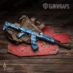 Prym1 Stream Chambray AK-47 Gun Skin Vinyl Wraps